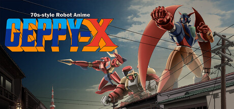 70s style robot anime geppy on Cloud Gaming