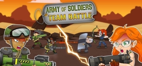 army of soldiers team battle on Cloud Gaming