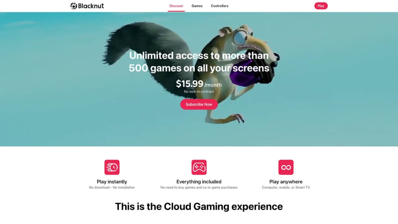 Blacknut Cloud Gaming Preview