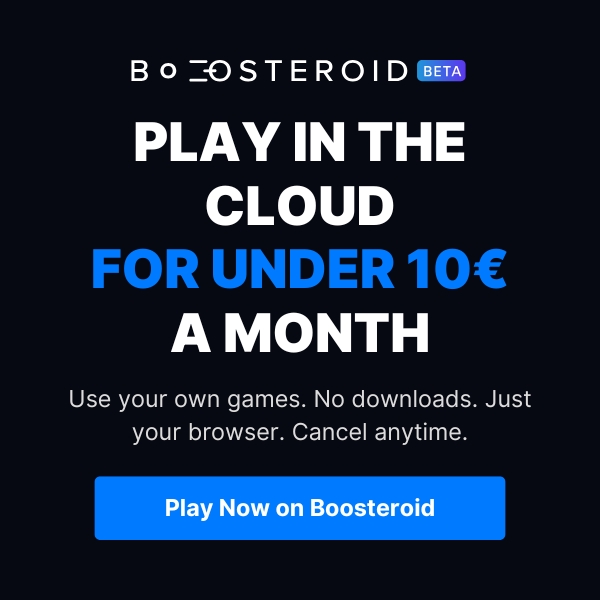 Boosteroid Cloud Gaming Under 10 Euros