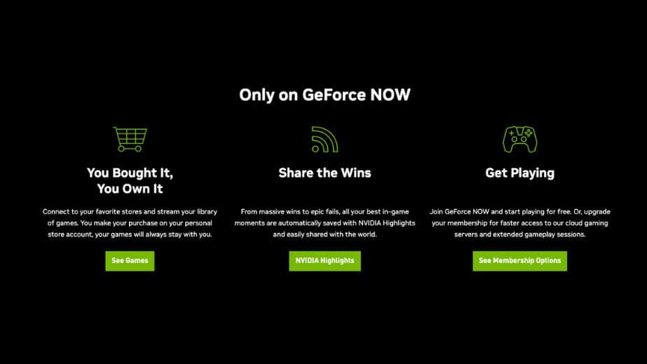 Geforce best sale now price