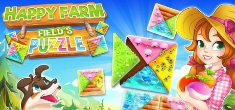 happy farm fields puzzle on Cloud Gaming
