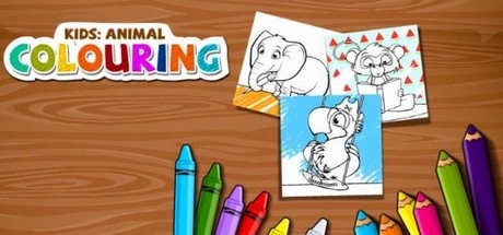 kids animal colouring on Cloud Gaming