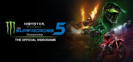 monster energy supercross the official videogame 5 on GeForce Now, Stadia, etc.