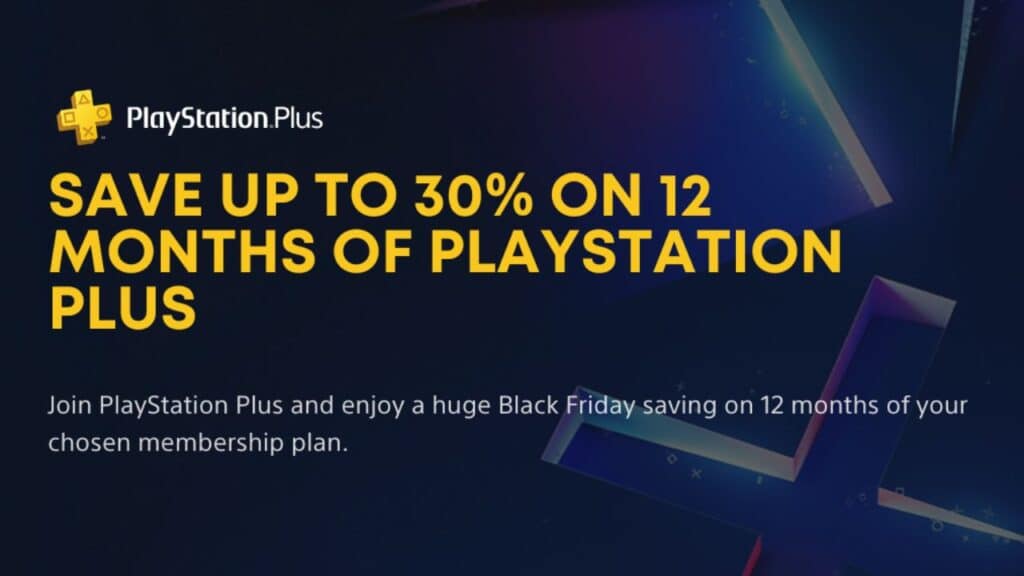 PlayStation Plus Premium Black Friday Deal 2024