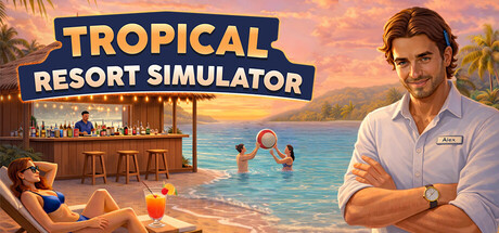 tropical resort simulator on Cloud Gaming
