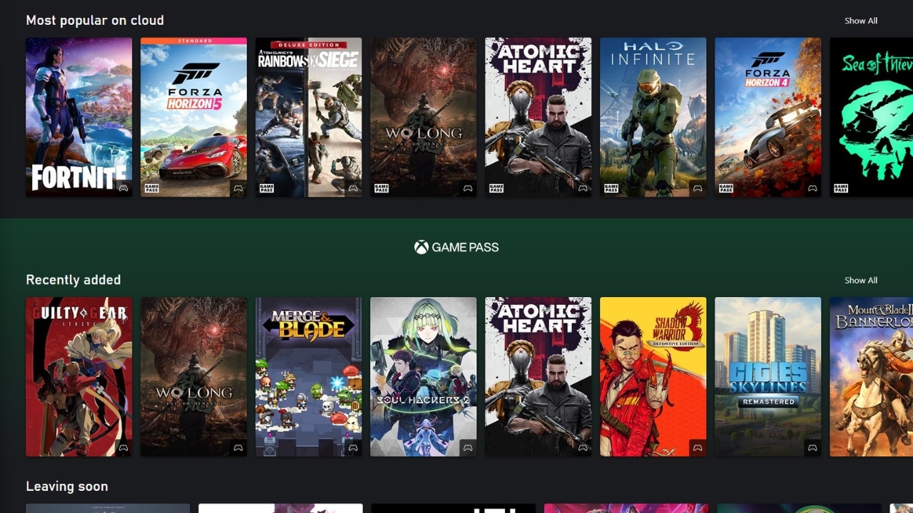 Xbox Cloud Games